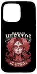 Coque pour iPhone 15 Pro Max De los Muertos Spritis Jour des morts Crâne Femme