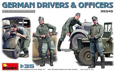 Miniart MIN35345 1:35 - Conducteurs et officiers allemands.