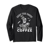 Keep The Candy I'll Take The Coffee Halloween Long Sleeve T-Shirt