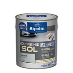 RIPOLIN - Peinture Sol Intérieur & Extérieur Extrême - Haute Résistance - Gravier RAL7035-2,5 Litres