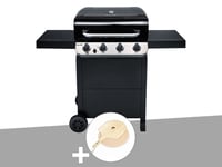 Barbecue ? Gaz Char-Broil Convective 410 B noir + Kit pierre a pizza