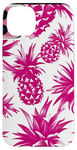 Coque pour iPhone 14 Plus Festive Tropical Ananas Coque de téléphone Motif Noël