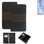 Wallet Case for Tecno Spark 10 Pro Protective Case + Cell Phone Case Brown Bookl