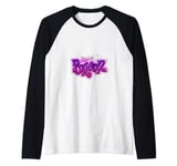 Bratz - Style graffiti - Rose et violet Manche Raglan