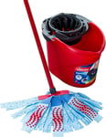 Vileda Supermocio 3 Action Mop and Bucket Set, Mop for Cleaning Floors, Set of 1