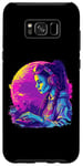 Coque pour Galaxy S8+ Joypad de jeu pour fille Idée créative Inspiration graphique