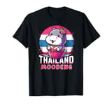 Moodeng Mudeng Cute Funny Viral Hippo Thai Thailand Zoo Meme T-Shirt