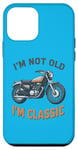 Coque pour iPhone 12 mini I'm Not Old I'm Classic Retro Biker Moto Vintage