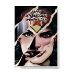 Wonder Woman International Women's Day Greetings Card - Standard Card