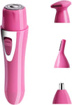 Electric Lady Shaver 4 in 1 Women Trimmer USB Rechargeable Bikini and Body Trimm