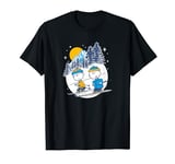 Peanuts - Charlie Brown And Linus Skiing T-Shirt