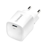 Intenso® USB-C GaN Power lader 30W PD 3.0/QC 4.0 - Hvit