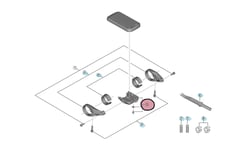 Shimano Steps SC-E6010 Datorfäste Sort