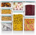 RELIANCE KITCHEN Set of 8 Airtight Food Storage Containers - Kitchen Storage & 