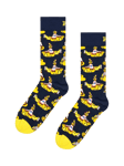 Happy Socks The Beatles Yellow Submarine Socks, Navy/Multi, One Size