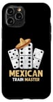 iPhone 11 Pro Mexican Train Master Domino Player Dominoes Lover Game Mens Case