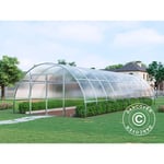 Serre polycarbonate, Strong nova 40m², 4x10m, Argent