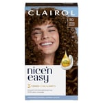 Clairol Nice'n Easy Crème, Natural Looking Oil Infused Permanent Hair Dye, 5G Medium Golden Brown