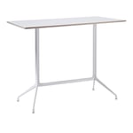 HAY - About a Table AAT10 High - White Base - White Laminate - 160x80x105 cm - Barbord - Hee Welling - Vit - Metall/Trä