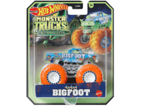 Hot Wheels Monster Trucks Glow In The Dark - 4x4x4 Bigfoot