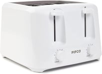 Prestige  White  Toaster  4  Slice -  Dual  Control  with  6  Browning  Levels &