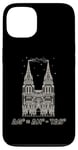 Coque pour iPhone 13 Formule d'énergie libre Cathédrale Physique Mathématiques