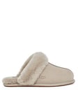 UGG W Scuffette II Slipper - Grey, Grey, Size 4, Women