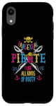 iPhone XR Pansexual Pirate I Like All Kinds Of Booty LGBTQ Month Pans Case