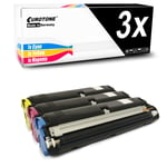 3x Cartridge Replaces Konica Minolta Qms 2400