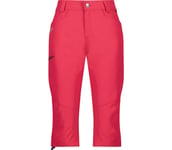 Moss Capri W vandringsshorts Dam Dark Cerise 42