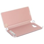 SAMSUNG Clear View Cover Flip Fodral till Samsung Galaxy A5 - Rosa