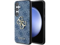 Guess Case Guess Guhcs24m4gmgbl Samsung Galaxy S24+ Plus Hardcase 4G Big Metal Logo Blå/Blå