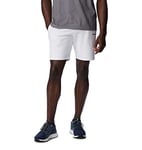 Columbia Men's Logo Fleece Short White