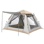 3-8 Man Large Outdoor Seaside Fishing Tent Automatic Instant Pop Up Camping Tent