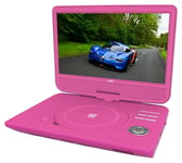 Bush 10 Inch Portable In - Car DVD Player Pink