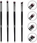 Pro  Eye  Brush  Set  4Pcs  Smoky  Eye  Shadow  Contour  Kit  with  Soft  Synthe