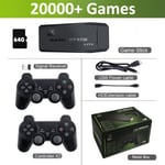 M8 4k HD Stick Videopelikonsoli 10000 Pelit 9 Emulaattorit Kaksoislangaton ohjain TV Game Stick Retro Kädessä pidettävä pelikonsoli