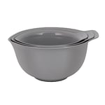 KitchenAid 3pc Nesting Mixing Bowl Set - Charcoal Grey