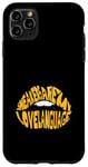 Coque pour iPhone 11 Pro Max University Varsity-Gold Baskets pour femme