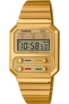 Casio Collection Vintage Mens Digital Watch Gold