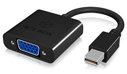 ICY BOX IB-AC539 Mini DisplayPort to VGA Adapter - Black