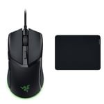 Razer Cobra - Souris Gaming Filaire avec Chroma RGB Noir & Gigantus V2 Medium - Tapis de Souris Gaming Souple pour Un Style Rapide et Un Contrôle Optimal Noir