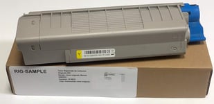 OKI Toner 44315305 for C610 C610N C610dn 610 - Yellow - Duration 6.000 Pages A4