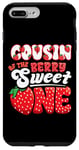 Coque pour iPhone 7 Plus/8 Plus 1er anniversaire de Strawberry Cousin de Berry Sweet One