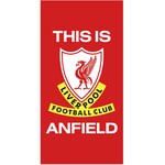 Brand New Liverpool FC This Is Anfield Soft To Touch Towel Official Merchandise