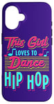 Coque pour iPhone 16 Danse hip-hop amusante pour les amateurs de hip-hop