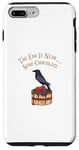 Coque pour iPhone 7 Plus/8 Plus Funny The End is near, Send Chocolate Design