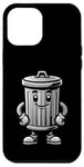 iPhone 12 Pro Max Garbage Trash Can Cartoon Character Design Case