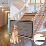 Retractable Dog Safety Gate, Retractable Pet Gate, Pet Gate, Dog Gate