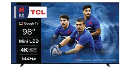 Téléviseur 248 cm UHD 4K MINI LED TCL 98C804